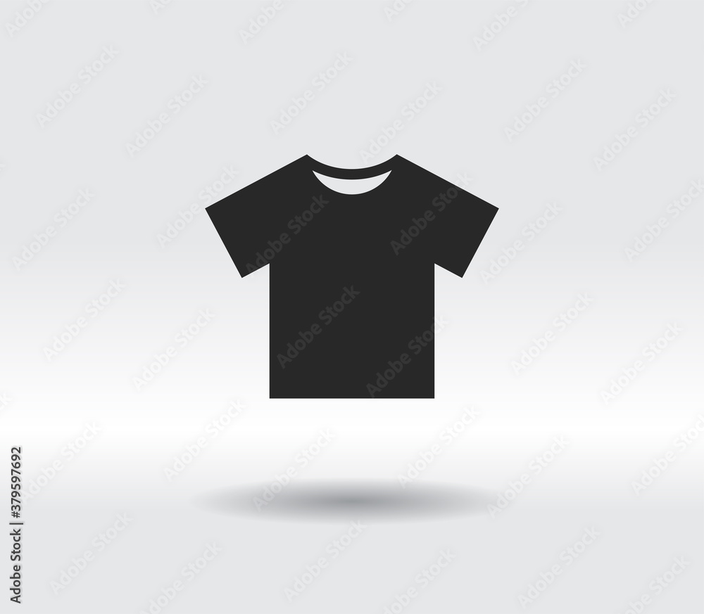 Tshirt Icon icon, vector illustration. Flat design style Tshirt Icon icon, vector illustration. Flat design style