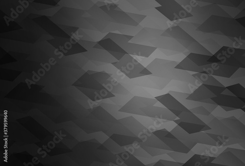 Light Gray vector background with rectangles.