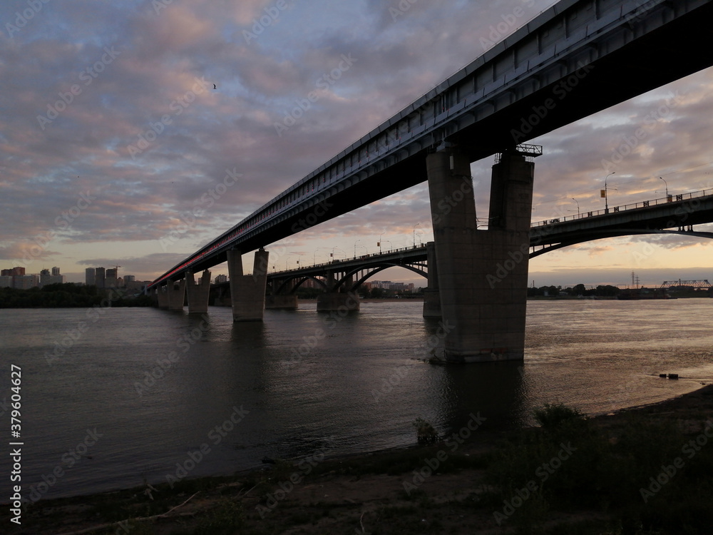 bridge over the river bridge over the river