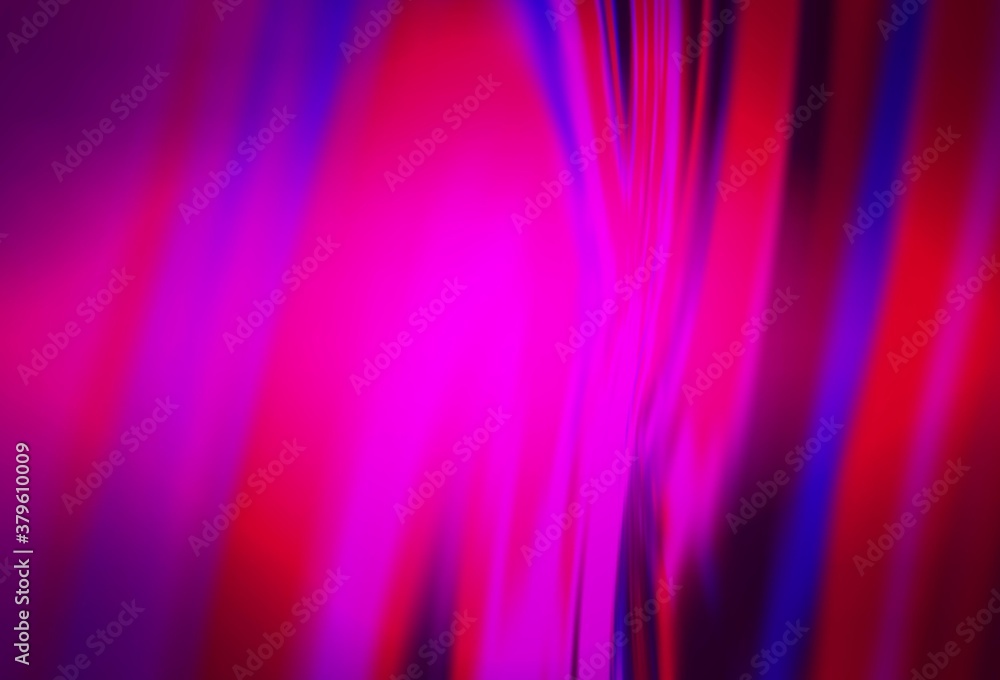 Fototapeta premium Dark Purple vector abstract blurred background.