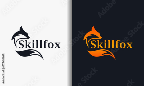 simple fox logo