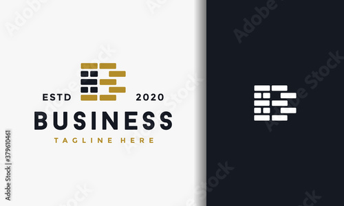 brick letter B logo