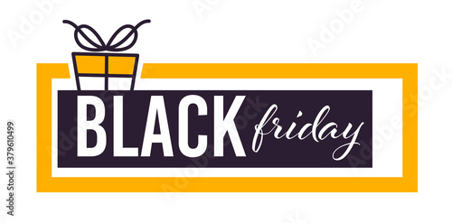 Black friday sale, shopping and getting presents on holiday