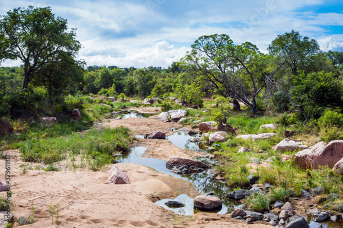Konstfotografi Picturesque rocky stream