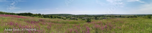 panorama of the mountains