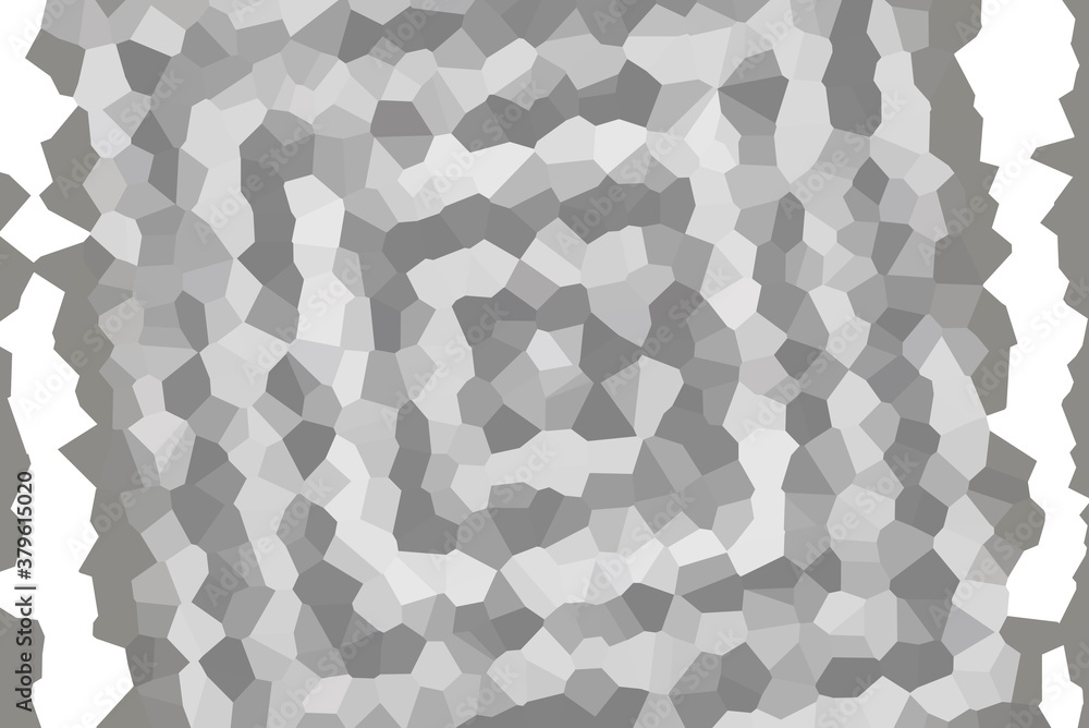 Obraz premium Grey Low Poly Gradient Crystallize Square Background Wallpaper Vector Illustration