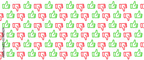 Compliments oke like hand thumb up or thumbs down Funny okay or super good icons Flat vector okey hands Unlike or dislike day. Social media connect. Don't or Dont finger Online or offline day Yes No