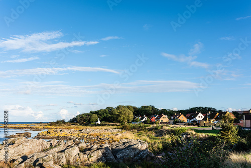 the little town of svaneke on bornholm