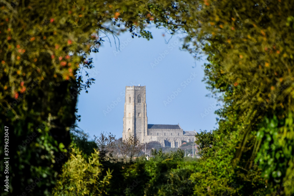 church through the trees church through the trees