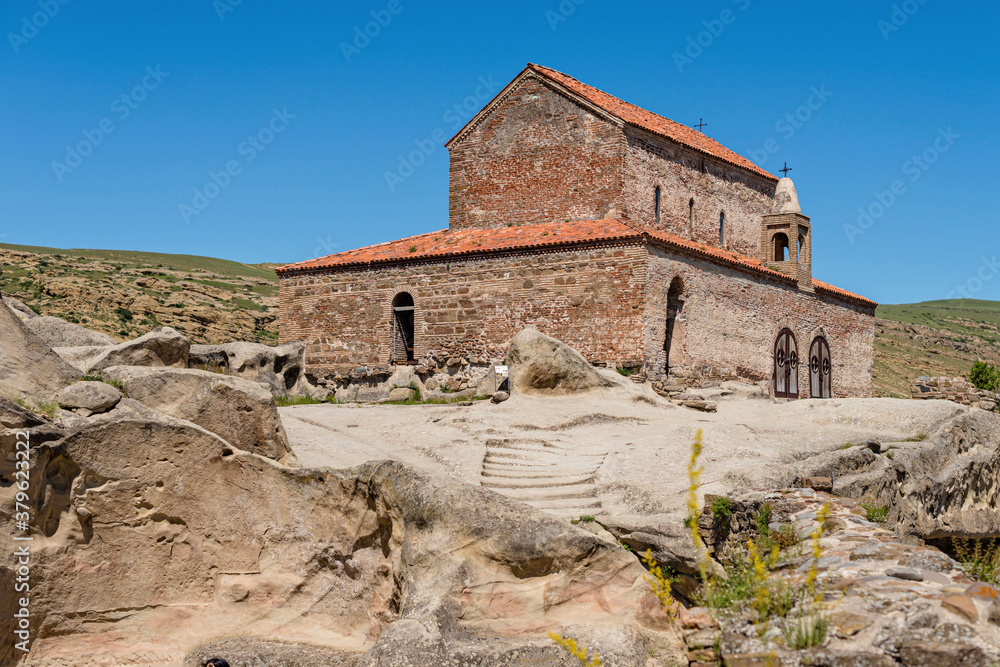 Georgia, Uplitsikhe, Cawe city, the oldest stone church is built in the highest point of the city