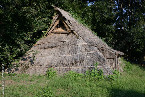 復元された古代住居 photo