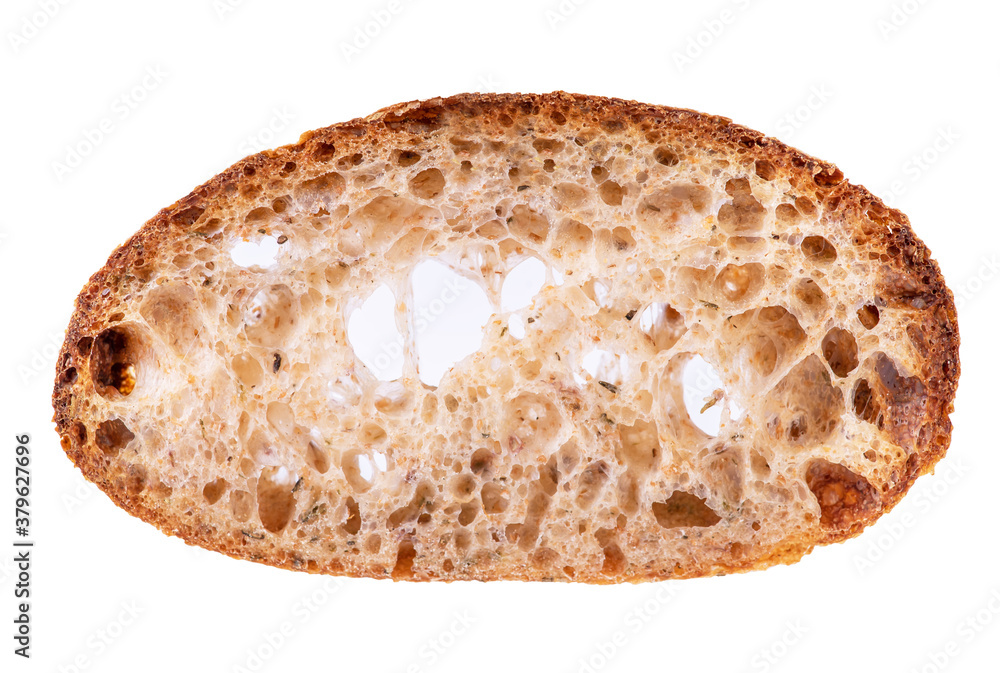 Wheat bread sliced isolated on white background. Wheat bread sliced isolated on white background.