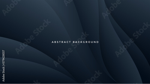 Colorful wavy abstract bakground with gradient soft color. Premium vector background. Eps10
