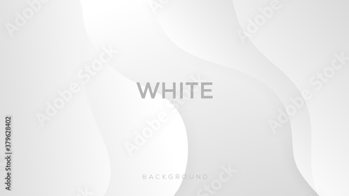 Colorful wavy abstract bakground with gradient soft color. Premium vector background. Eps10 photo