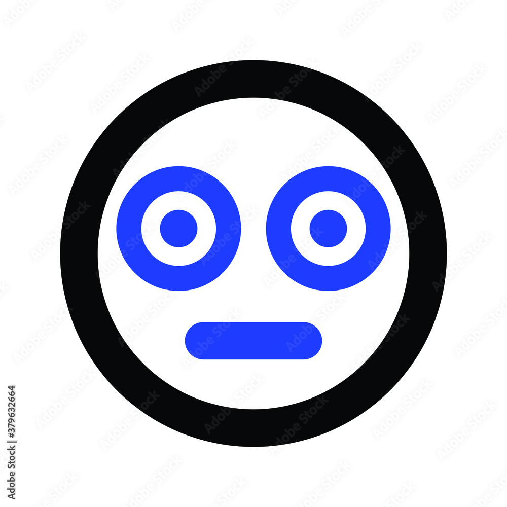 Flushed Face Emoji Icon Emoji Flushed Face Emoji Icon Emoji