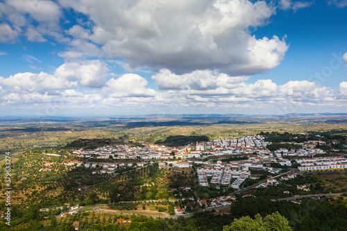 Landscape view of Castelo de Vide, Alentejo, Portugal