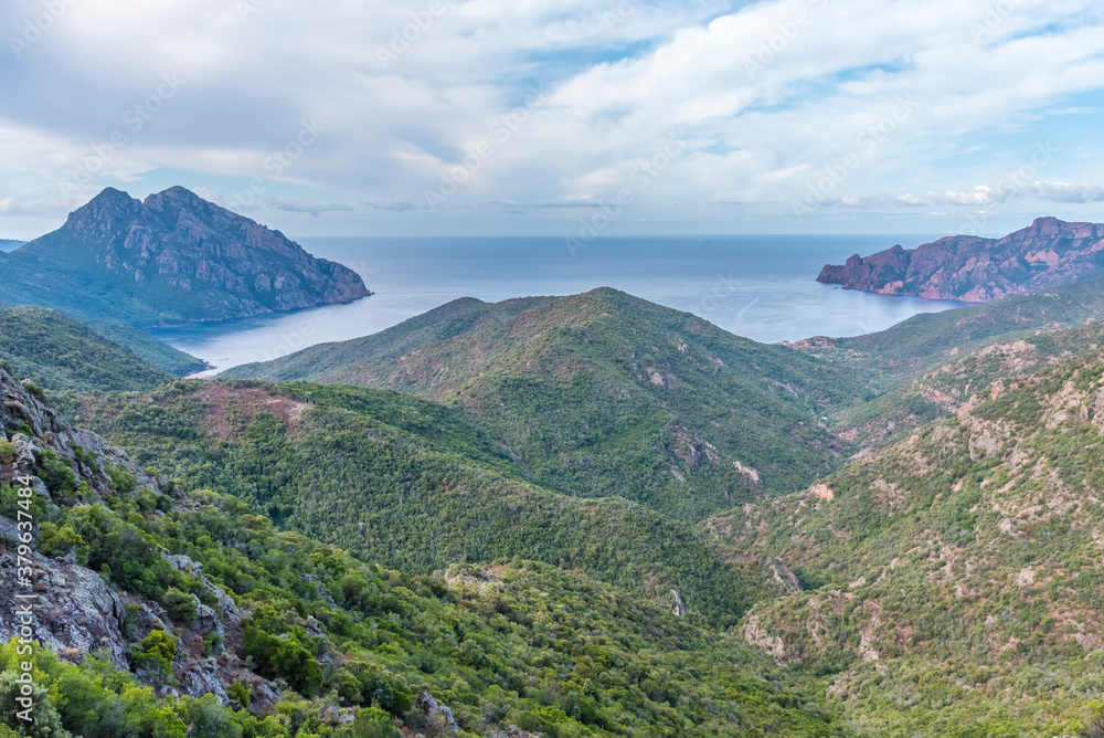 Paysage de corse direction Piana Paysage de corse direction Piana