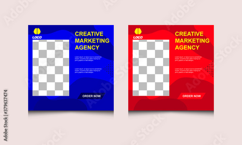 social media, ads, promo posters. Black friday business offer template. Vector illustration EPS10.