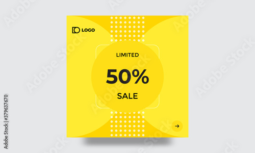 social media, ads, promo posters. Black friday business offer template. Vector illustration EPS10.