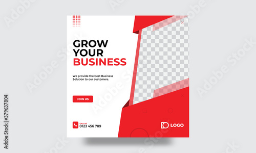 social media, ads, promo posters. Black friday business offer template. Vector illustration EPS10.