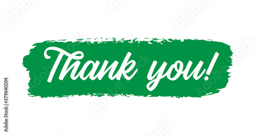 Hand sketched Thank You quote. Lettering for banner, flyer, poster, ad, web, invitation, card. Vector illustration