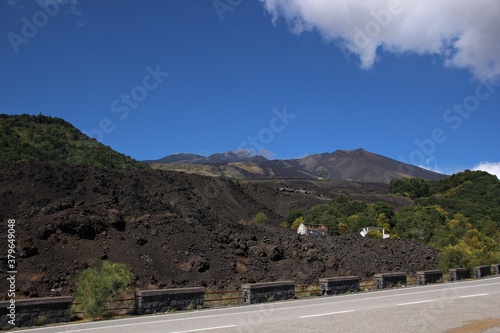 Italy, Sicily: View of Etna Volcano. © Raffaello Tiziano