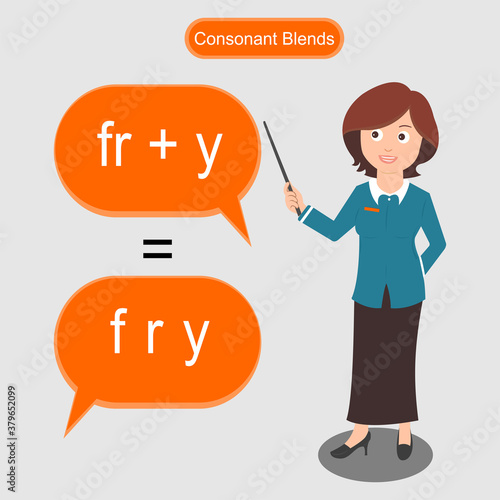 consonant blends worksheet education preschool fry
