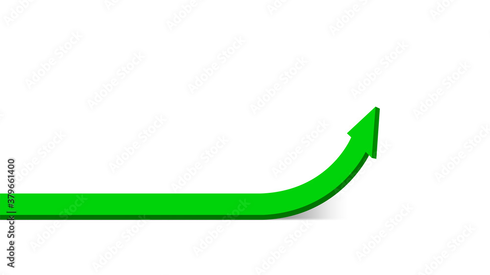 rising arrow green isolated on white, copy space, business and finance concept, arrow green pointing up symbol, direction arrow sign, progress growth and success concept rising arrow green isolated on white, copy space, business and finance concept, arrow green pointing up symbol, direction arrow sign, progress growth and success concept