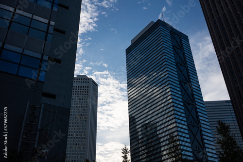 Photography View from the skyscrapers of Tokyo Nishi-Shinjuku