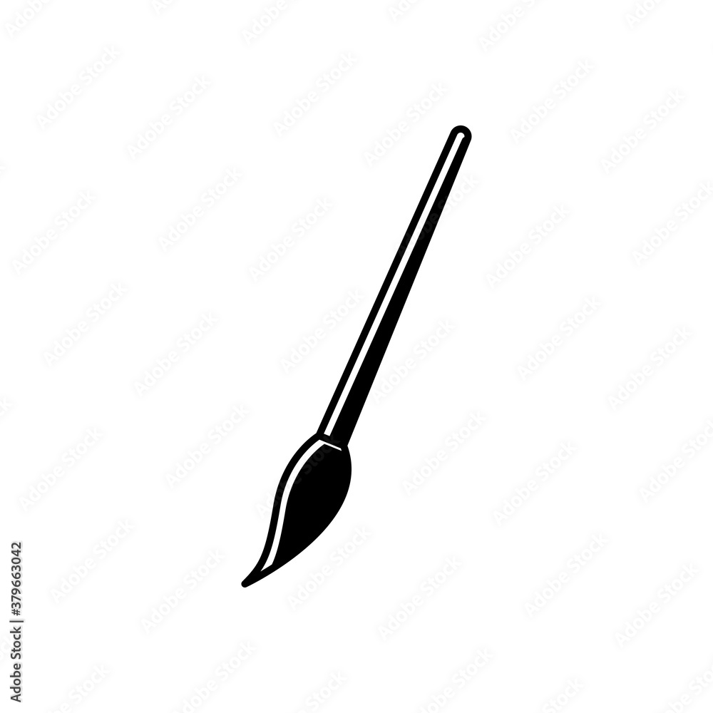 Paint brush vector icon Paint brush vector icon