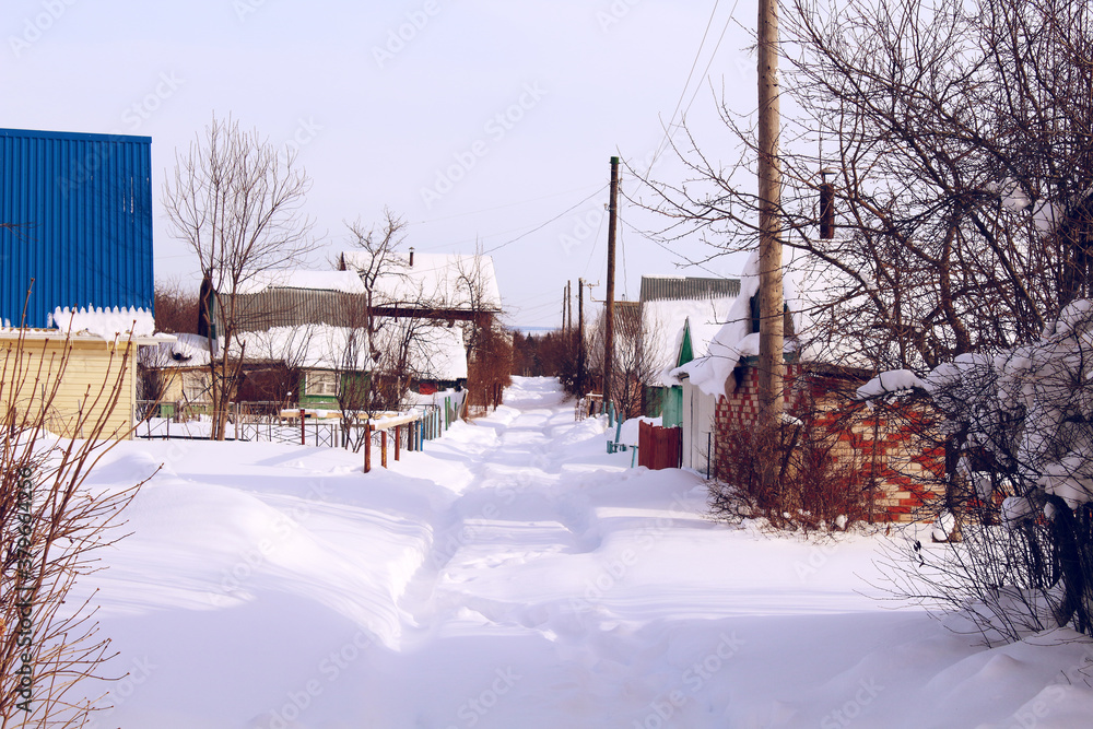 Vegetable gardens in winter. Background. Landscape. Vegetable gardens in winter. Background. Landscape.