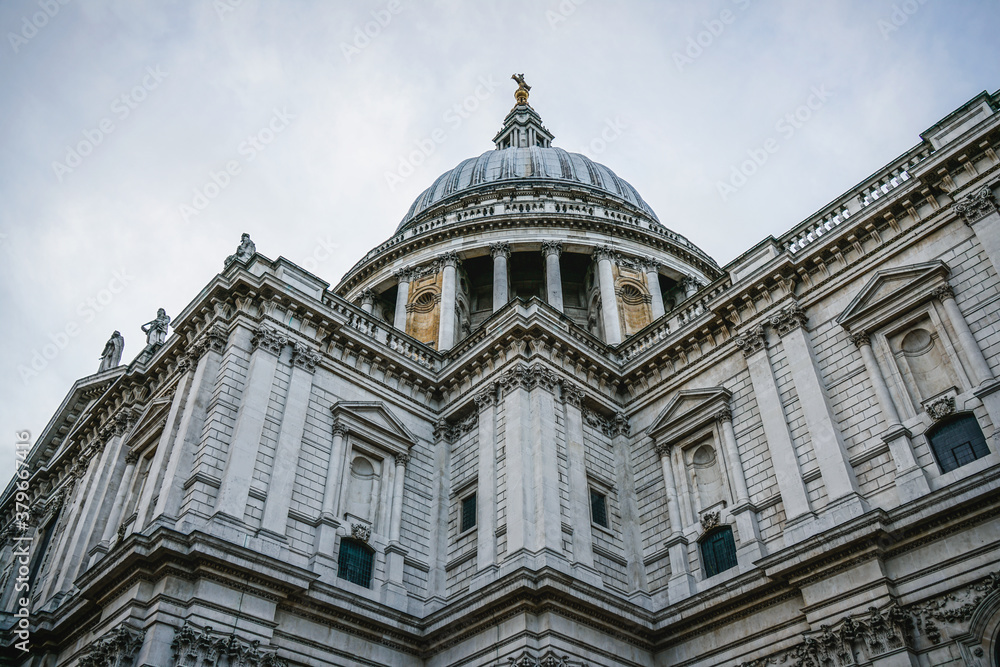 Low angle photo of Saint Paul Cathedral in City of London, United Kingdom