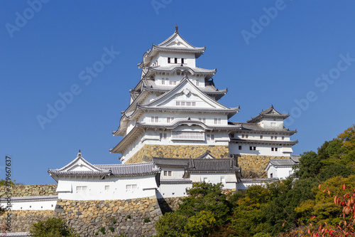 The beautiful castle of Himeji  Japan 