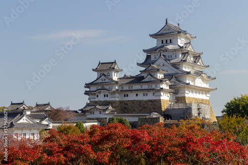 The beautiful castle of Himeji (Japan) photo