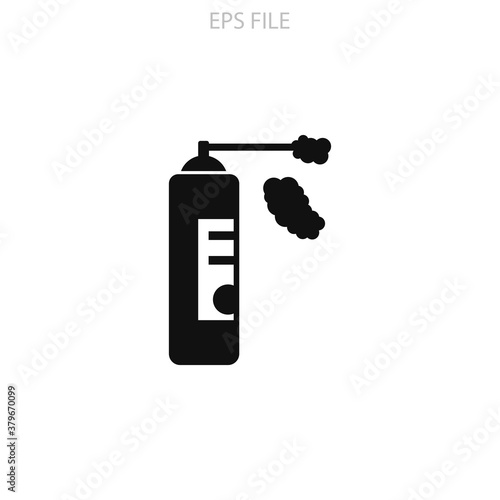 Construction foam icon for your website, logo, app, UI, product print. Construction foam concept flat Silhouette vector illustration icon. PS vector file