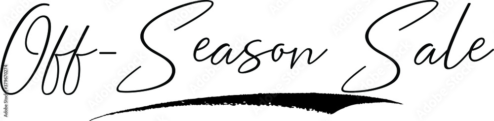 Off-Season Sale Handwritten Font Calligraphy Font For Sale Banners Flyers and Templates Off-Season Sale Handwritten Font Calligraphy Font For Sale Banners Flyers and Templates