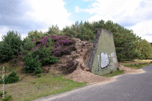 ehemaliges munitionsdepot im brachter wald photo