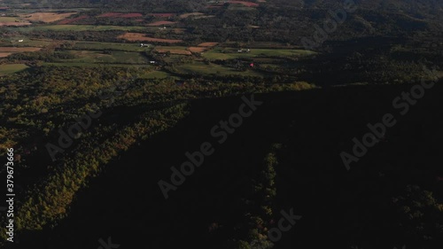 Flight over forest early fall2