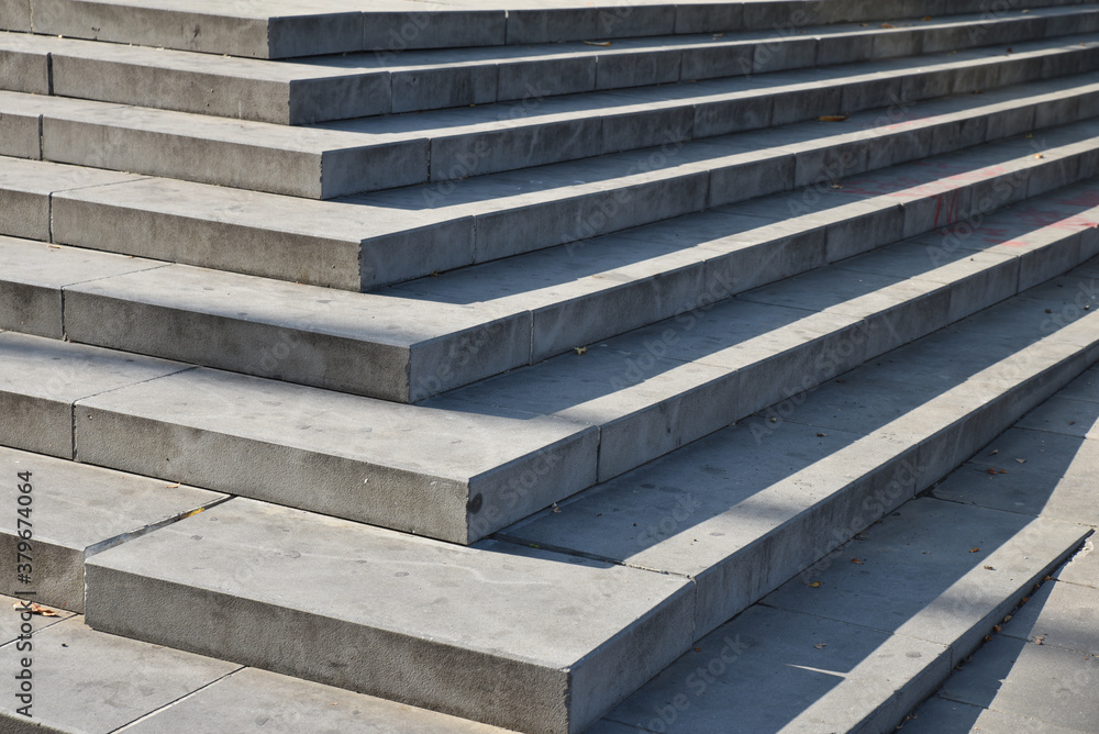 Obraz premium Escalier en pierre grise