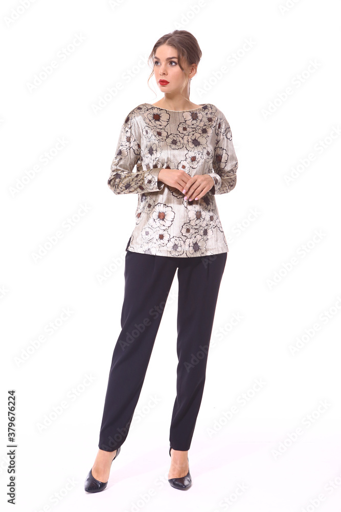 business woman in official formal clothes pant suit high heels shoes full body photo business woman in official formal clothes pant suit high heels shoes full body photo
