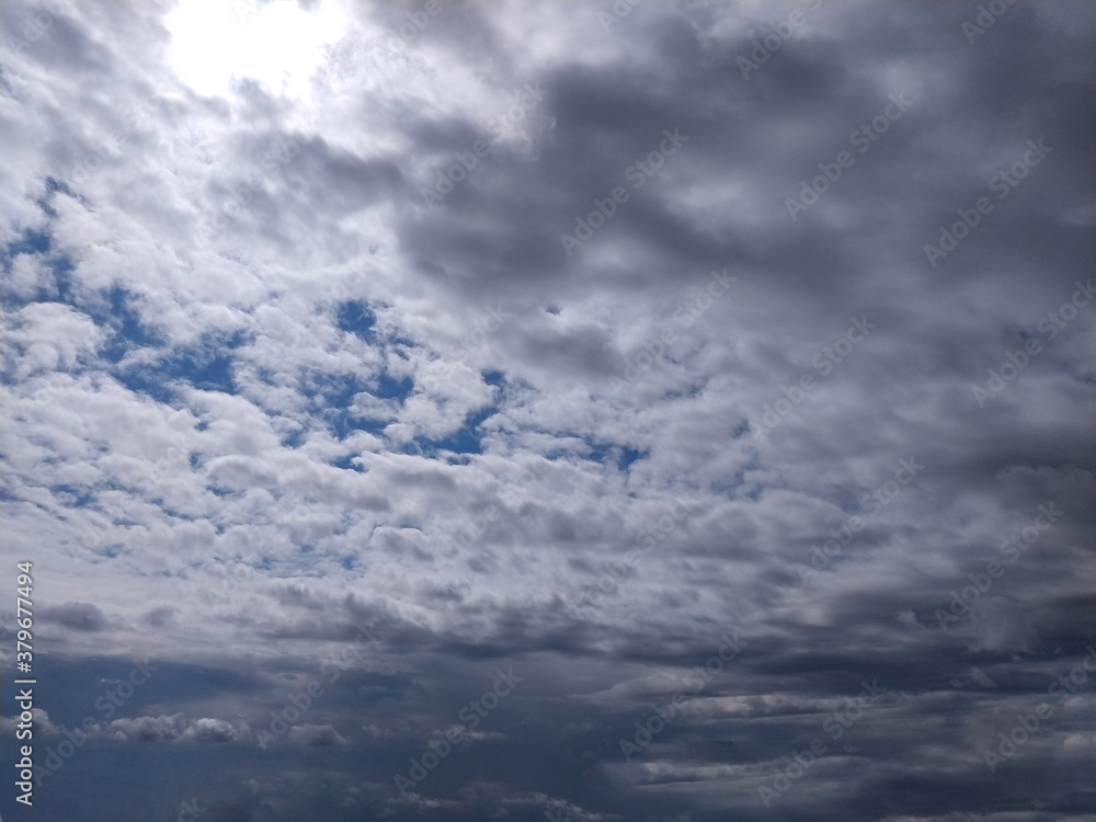 Obraz premium Wolken nachmittag