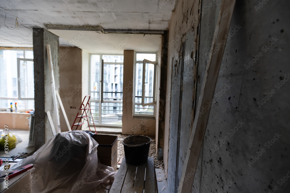 Being renovated house, apartment renovation Being renovated house, apartment renovation