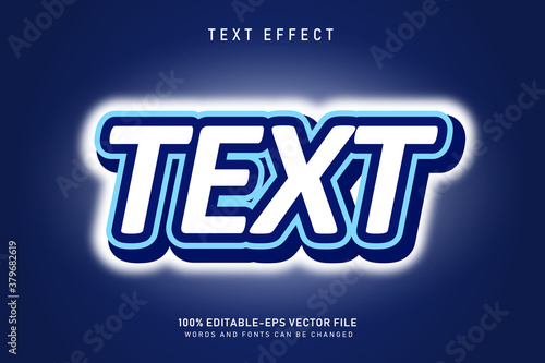 text effect editable vector file text design vector
