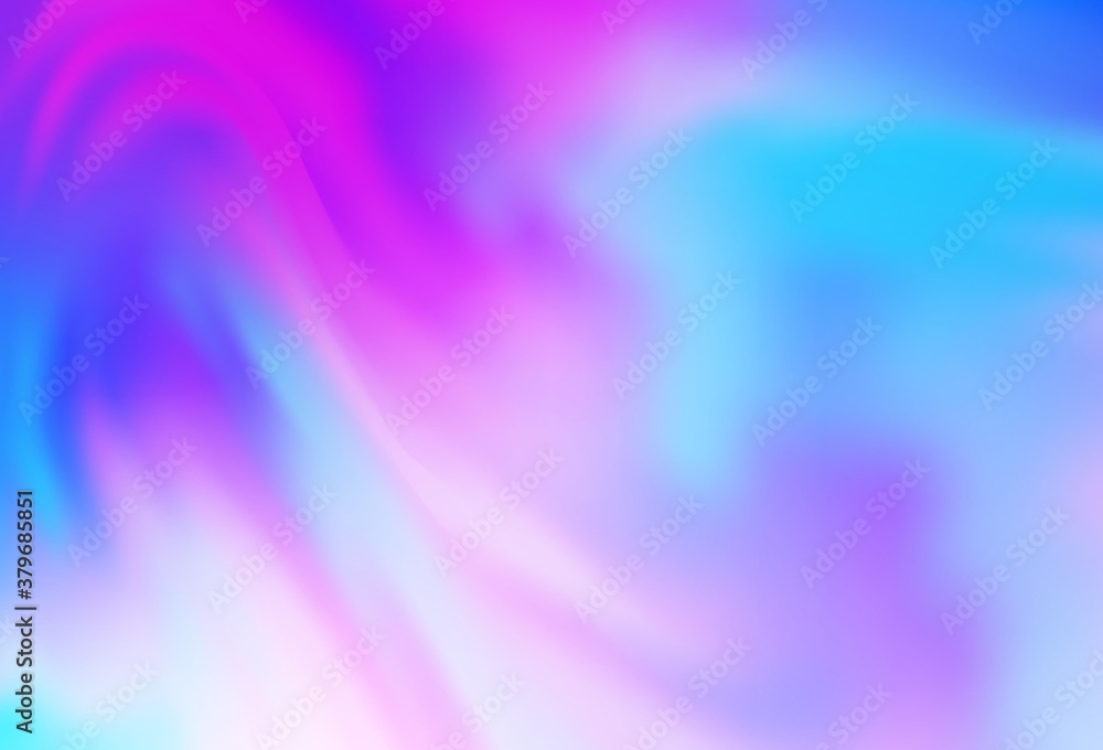 Light Pink, Blue vector glossy abstract layout. Light Pink, Blue vector glossy abstract layout.