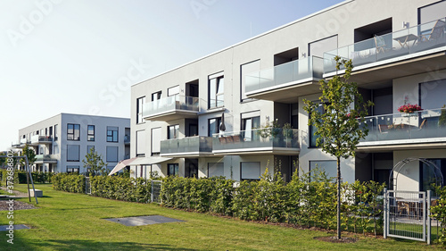 Wohnungen mit Balkon oder Garten © Anselm Baumgart