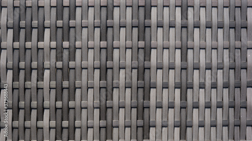 Plastic Woven Grey Brown Background Pattern Design from Garden Furniture