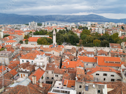 Split panorama Europe,Croatia.