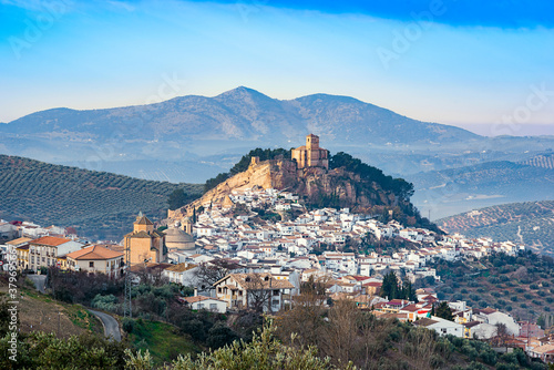 View of Montefrio, a small town in the province of Granada photo