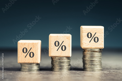 Percent Increase on Growth Coins photo