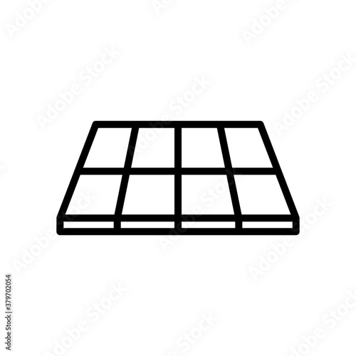 Floor Tile Icon Design Vector Template Illustration